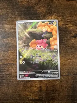 Pokemon Pawmi Sir TCG Illustration Rare Card 226/091 Paldean Fates - Image 1