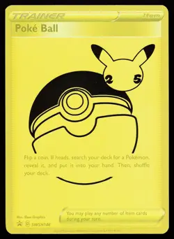 Poke Ball SWSH146 Holo Sword & Shield Promo Pokemon Card - Image 1
