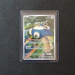 Pokemon TCG Snorlax Promo Scarlet & Violet 151 Black Star Holo Card#051 - Image 1