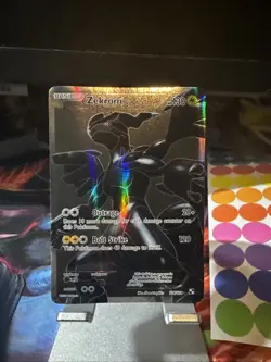 Pokemon TCG Zekrom Black White Holo Full Art Ultra Rare Card 114/114 - Image 1