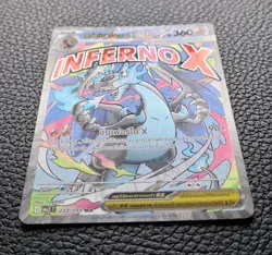 X MEGA Charizard X ex MA 223/193 MEGA Dream ex Ma3T Pokemon Card [THAI] - Image 2