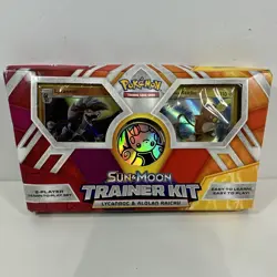 Pokemon TCG: Sun & Moon Trainer Kit Lycanroc & Alolan Raichu Card Game 820650802102 - Image 1
