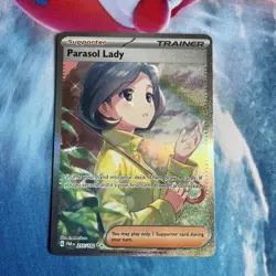 Pokemon Card | Parasol Lady 255/182 Special Illustration Rare Paradox Rift - Image 1