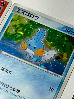 Japanese Pokemon Card Hoenn Starter Set Treecko Torchic Mudkip Cosmos Holo SWIRL - Image 4
