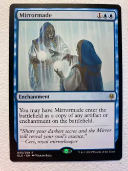 MTG 1x Mirrormade # 55 Throne of Eldraine Modern Magic the Gathering Card x1 NM - Image 1