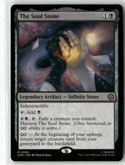The Soul Stone 66 NM MTG Marvel's Spider-Man Magic - Image 1