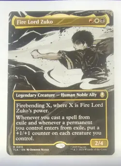 Fire Lord Zuko (Borderless) R Avatar: The Last Airbender 315 NM - Image 1
