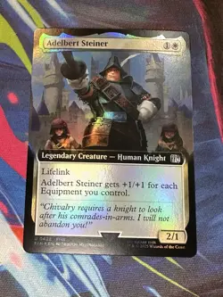 Adelbert Steiner (Extended Art) Final Fantasy Foil - Image 1