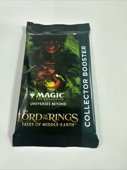Lord of the Rings Tales of Middle-Earth Sealed Collector Booster Pack - MTG - Image 1