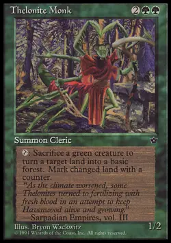 Thelonite Monk x1 1x Fallen Empires MP MTG - Image 1