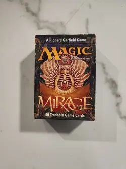 Magic the Gathering Mtg MIRAGE Starter Deck 1996 Empty BOX ONLY 742818065214 - Image 1