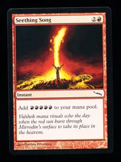 * * 1x Seething Song x1 * * Mirrodin MTG NM Near Mint - Image 1
