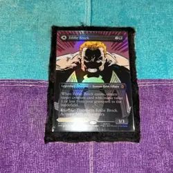 MtG Magic the Gathering Marvel Spider-Man Eddie Brock Borderless Foil #0233 NM - Image 3