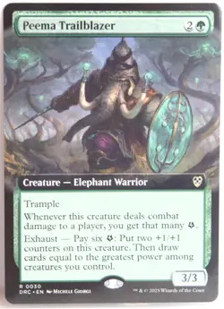 Peema Trailblazer ([New, Near Mint] Extended Art {Aetherdrift: Commander} - Image 1