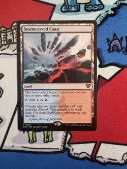 Stormcarved Coast x1 Mtg Secrets of Strixhaven - Image 1