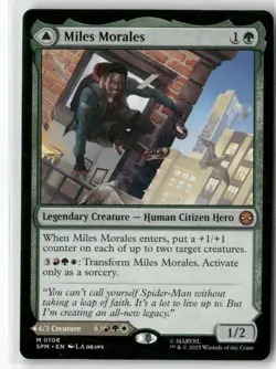Miles Morales 108 NM MTG Marvel's Spider-Man Magic - Image 1