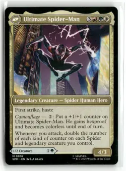 Miles Morales 108 NM MTG Marvel's Spider-Man Magic - Image 2