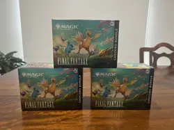 Chocobo Bundle | Magic the Gathering: Final Fantasy | TCG - SEALED LOT OF 3 - Image 1