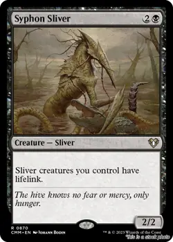 MTG Syphon Sliver [CMM - 870] LP - Image 1