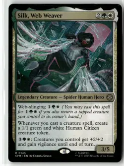 Silk, Web Weaver 145 NM MTG Marvel's Spider-Man Magic - Image 1