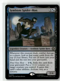 Symbiote Spider-Man 156 NM MTG Marvel's Spider-Man Magic - Image 1