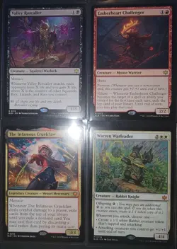 Bloomburrow Rare and Mythic Lot 14 Cards in Sleeves NM Unplayed! MTG - Image 2
