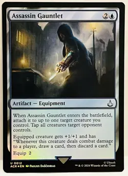 Assassin Gauntlet -#12-MTG-Universes Beyond: Assassin's Creed-FOIL-NM - Image 1