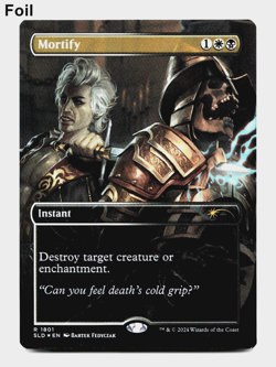 Mortify (Rainbow Foil) - [Secret Lair Drop Series] MTG LP ⚪💀 - Image 1