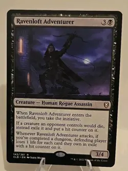 Ravenloft Adventurer MTG Commander Legends: Battle for Baldur's Gate Regular - Image 1