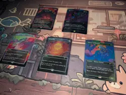 MTG Secret Lair Alien Auroras Galaxy FOIL - Image 2