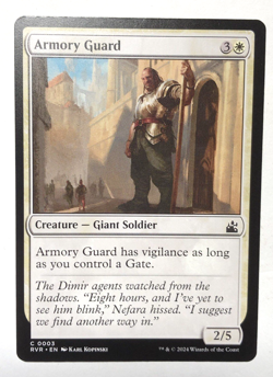 Armory Guard 3 Ravnica Remastered MTG Magic the Gathering NEAR MINT NM - Image 1