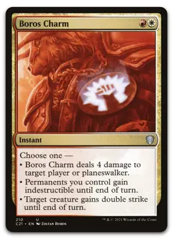Boros Charm #210 (LP) Commander 2021 C21 Magic MTG - Image 1