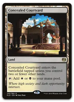 Concealed Courtyard #245 (LP) Kaladesh KLD Magic MTG - Image 1