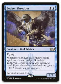 Ledger Shredder #46 (LP) Streets New Capenna SNC Magic MTG - Image 1