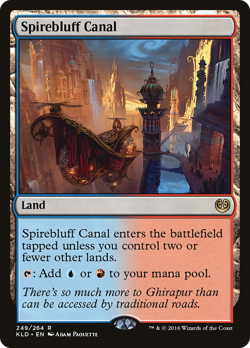 Spirebluff Canal #249 (MP) Kaladesh KLD Magic MTG - Image 1