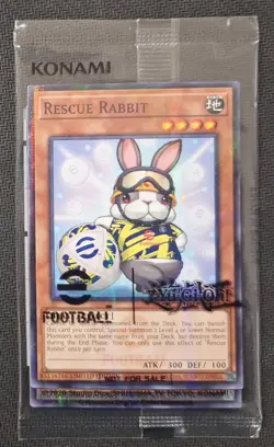 Yu-Gi-Oh! Rescue Rabbit + Neymar JR Token - Sealed Eng - Image 1