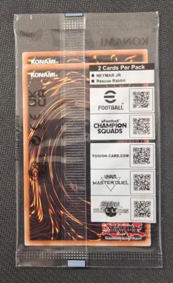 Yu-Gi-Oh! Rescue Rabbit + Neymar JR Token - Sealed Eng - Image 2