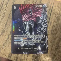One Piece St. Ethanbaron V Nusjuro OP13-080 R Alt Art Carrying On His Will - Image 1