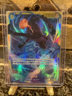 Sanji OP06-119 Wings of the Captain Foil One Piece SEC FULL ART SANJI SHC - Image 1