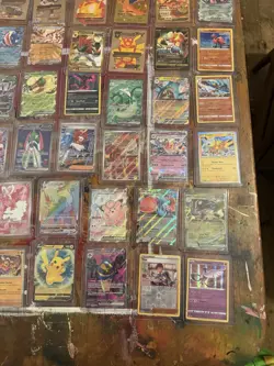 Pokemon TCG Huge Card Bundle Lot – Rare Holos EX V GX, Binder, Collection - Image 4