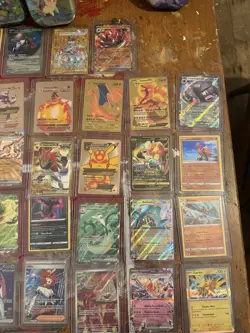 Pokemon TCG Huge Card Bundle Lot – Rare Holos EX V GX, Binder, Collection - Image 5