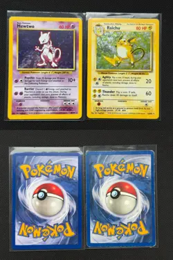 Pokemon Card Collection: Base Set & Black Star Promo Cards in Vault X Binder - Image 4
