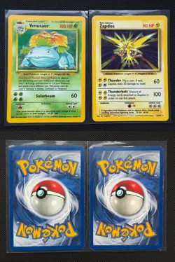 Pokemon Card Collection: Base Set & Black Star Promo Cards in Vault X Binder - Image 5