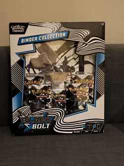 [NEW / SEALED] Pokemon TCG Black Bolt Binder Collection card Pokemon - Image 1