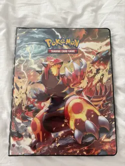 Pokemon Card Collection In XY Groudon Binder Mixed Condition Bundle Job Lot - Image 1