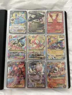 Pokemon Card Collection In XY Groudon Binder Mixed Condition Bundle Job Lot - Image 2