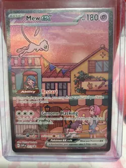 Pokemon Tcg Mew Ex And Mewtwo Blackstar Promo 52/53 - Image 1