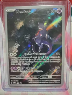 Pokemon Tcg Mew Ex And Mewtwo Blackstar Promo 52/53 - Image 3