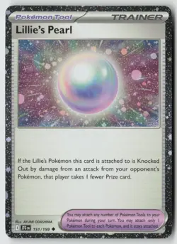 Lillie's Pearl - (Cosmos Holo) 151/159 - Misc Cards & Products - PTCG - MP - Image 1