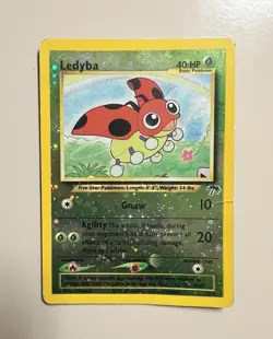 🌴 Pokemon Ledyba Southern Islands 7/18 Reverse Holo Promo Card! - Image 1